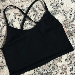 Aerie Ribbed Crossback Bralette Small